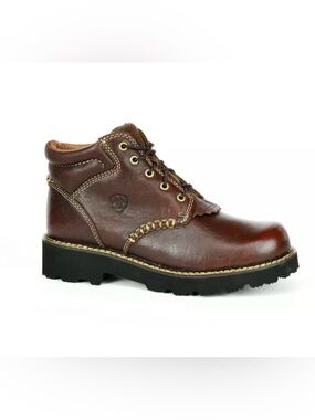 Ariat Canyon 4LR Brown Leather Lace Up Womens Size 6 Work Boots Coastal Cow Girl